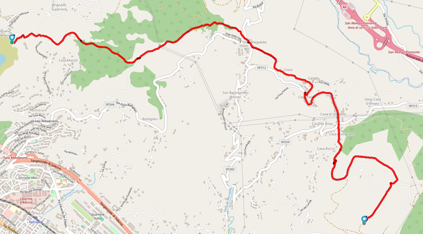 Mappa_Traversata_delle_colline_orientali_di_Salerno